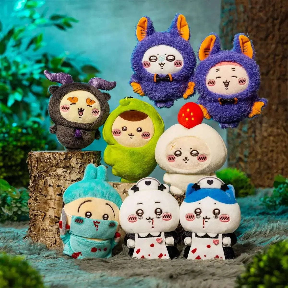 Chiikawa Costume Mascot Plush Pendant - Halloween