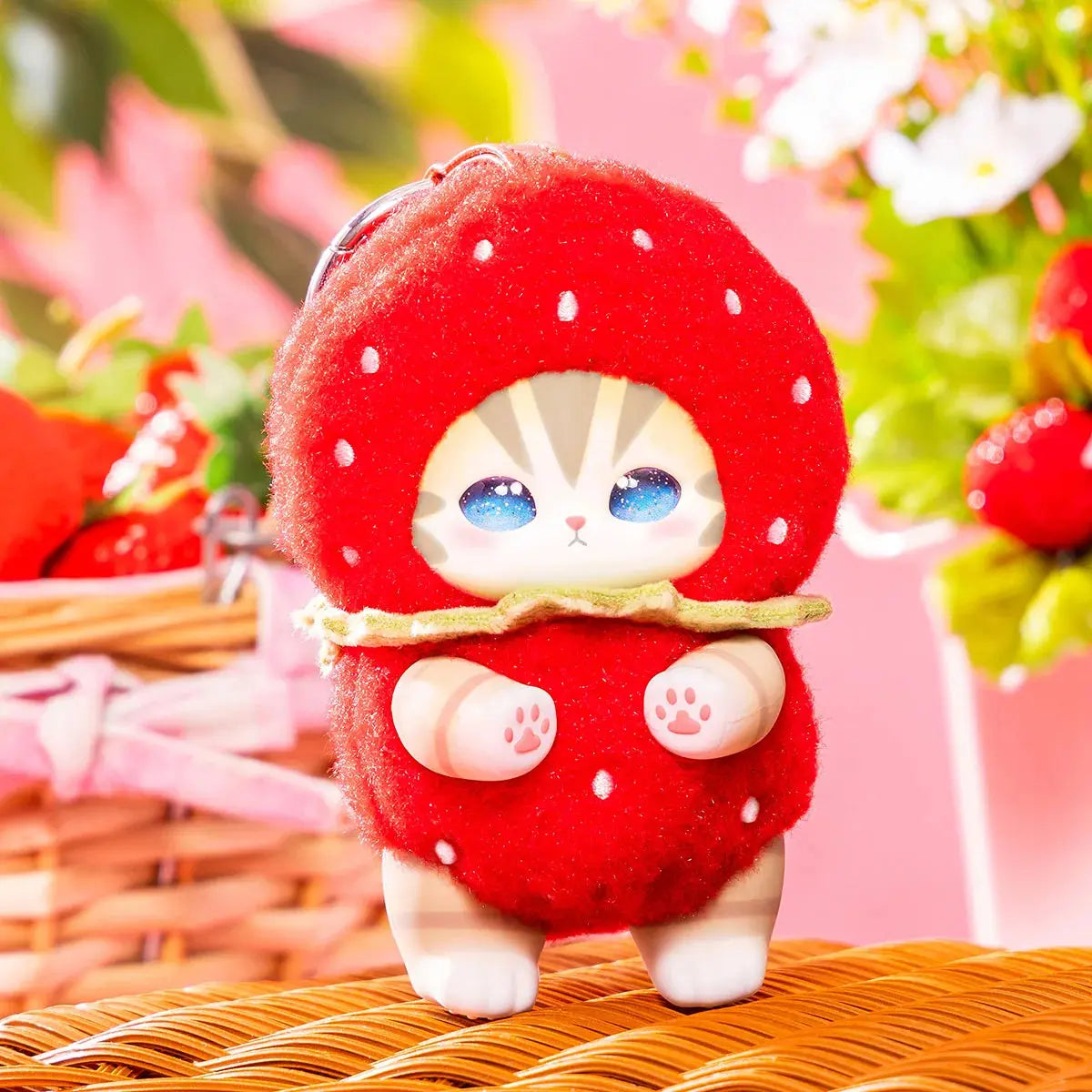 Mofusand Kiramekko Fruity Kittens Series Vinyl Plush Pendant Blindbox Kiramekko fifilandtoys