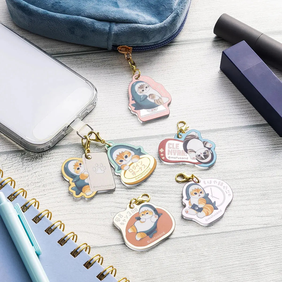Mofusand Lazy Time at Home, Meow! Acrylic Mirror Charm Blindbag Mofusand fifilandtoys