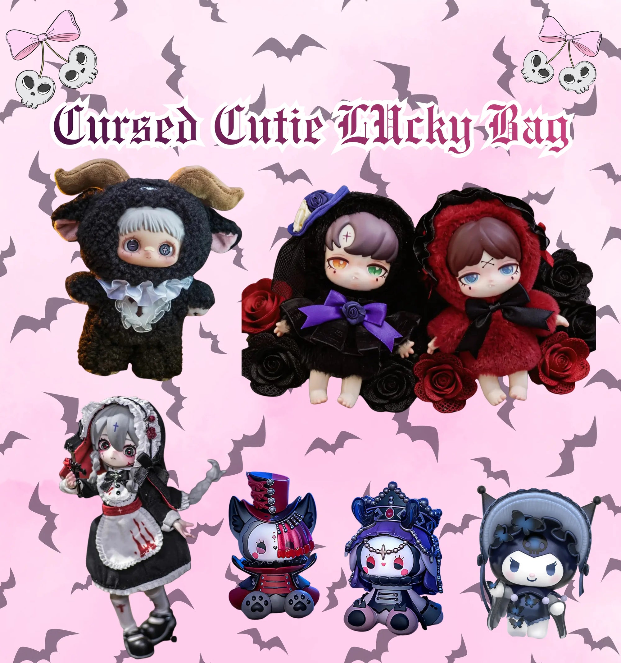 Cursed Cutie Dark Blindbox Gift Lucky Bag fifilandtoys