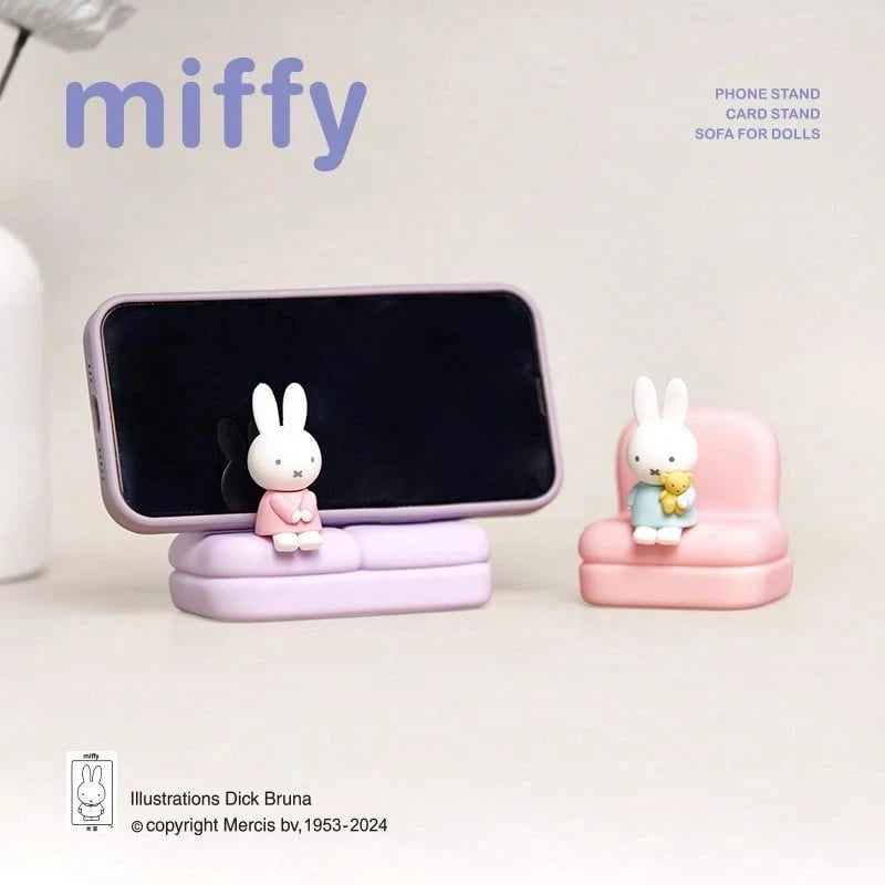 Figurine Miffy Sofa Série 2 Support de téléphone Boîte surprise