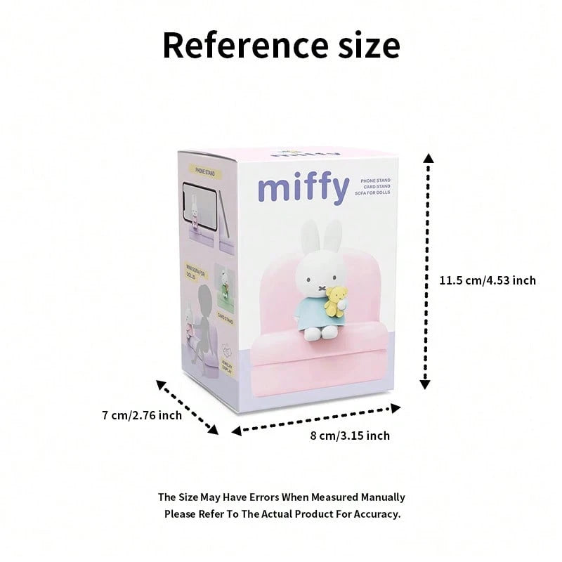 Figurine Miffy Sofa Série 2 Support de téléphone Boîte surprise