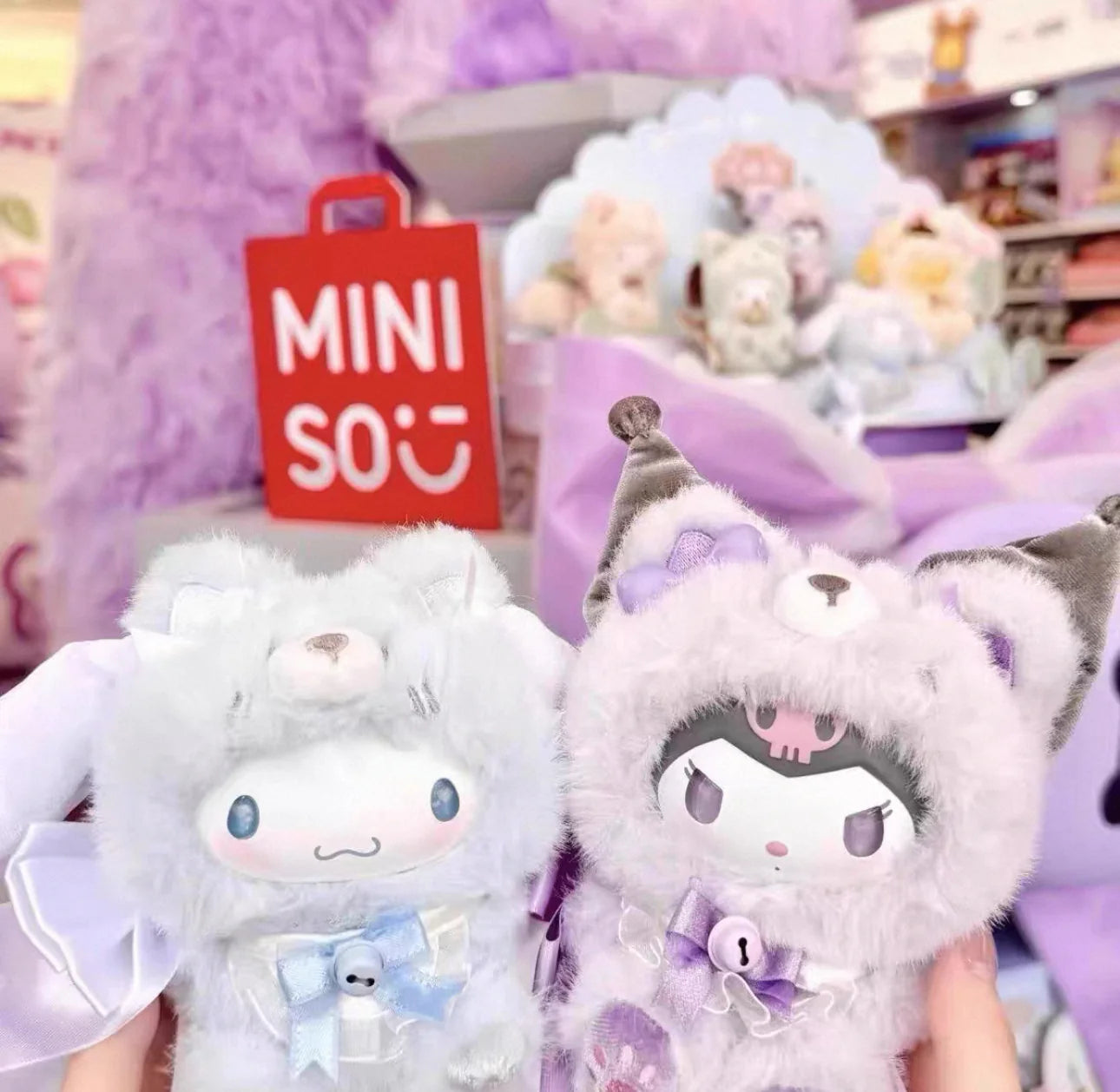 Peluche Miniso Sanrio Personnages Fox Island Series Blind Box