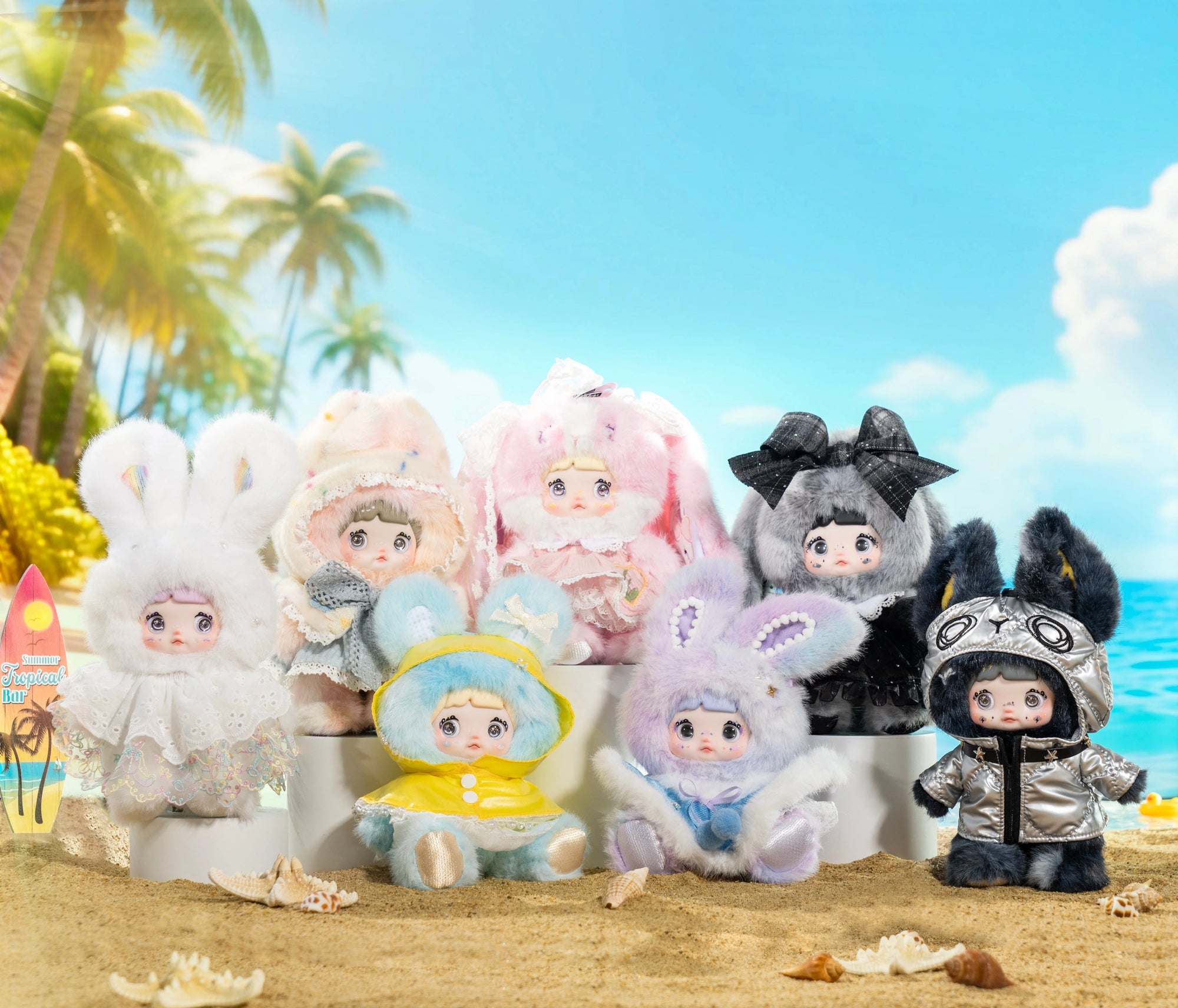 Nommi Weather Forecast Series Plusie Doll Keychain Blind Box