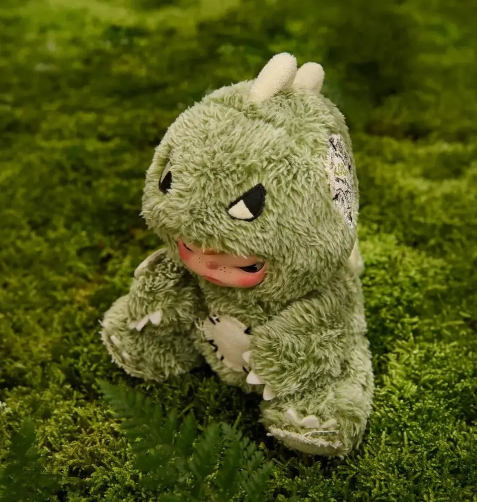POP MART Hirono Dino Vinyl Plush Pendant Singapore Edition POP MART fifilandtoys