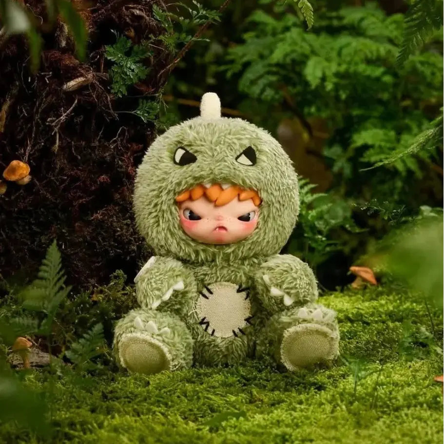 POP MART Hirono Dino Vinyl Plush Pendant Singapore Edition POP MART fifilandtoys