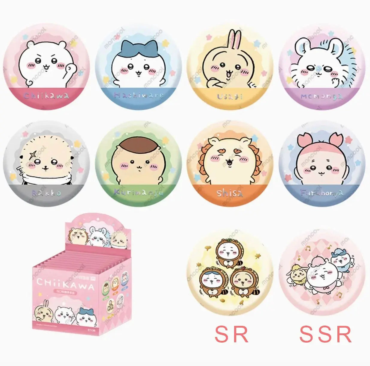 Chiikawa Blind Bag Pin Badge CN Market Exclusive Chiikawa