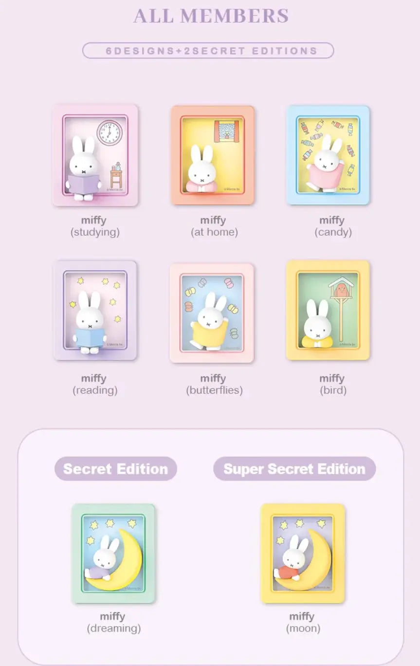 Miffy Photo Frame Stand Series 2 Blind Box ChocoTeddy