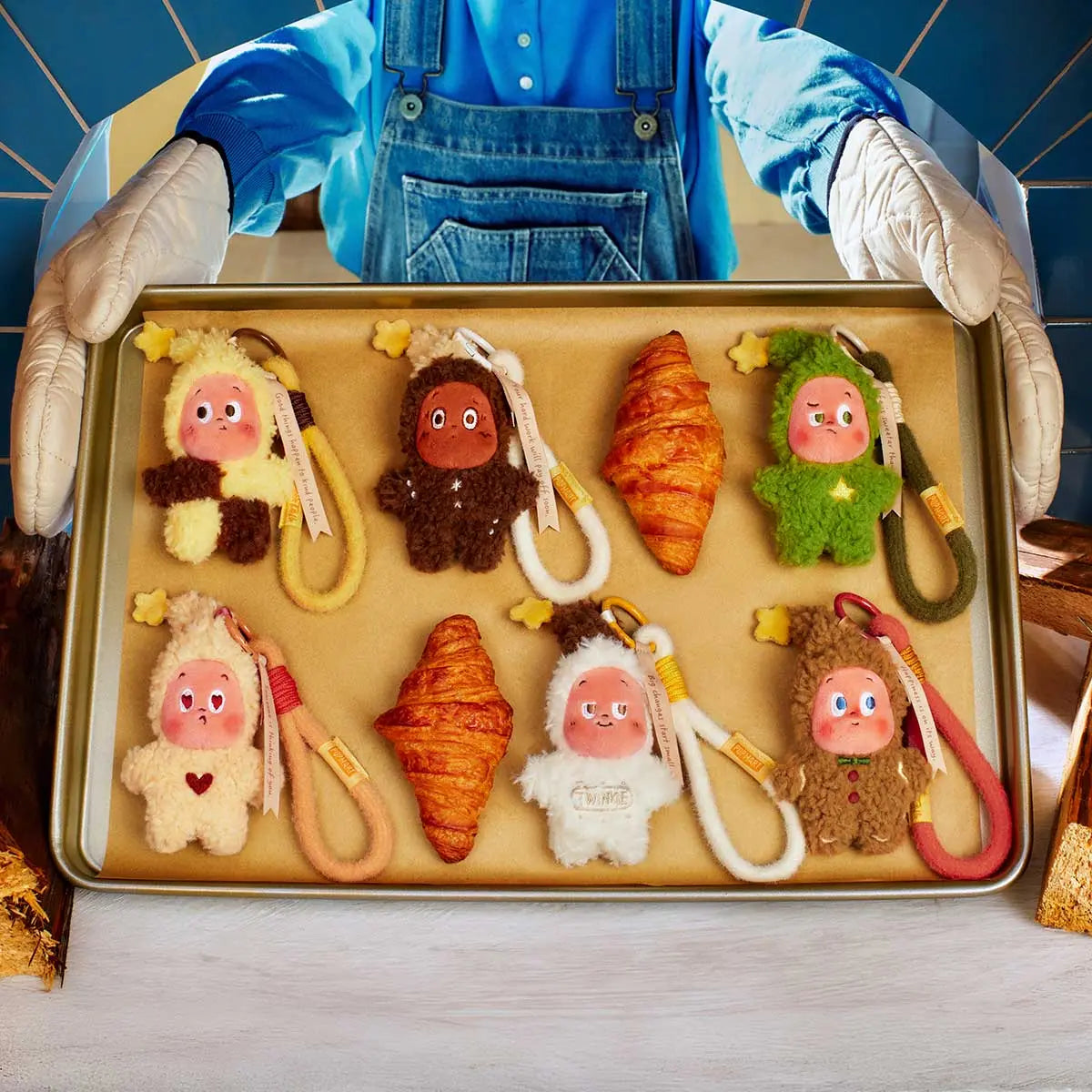 Twinkle Twinkle Savor the Moment Mini Cookies Plush Pendant Blind Box Popmart