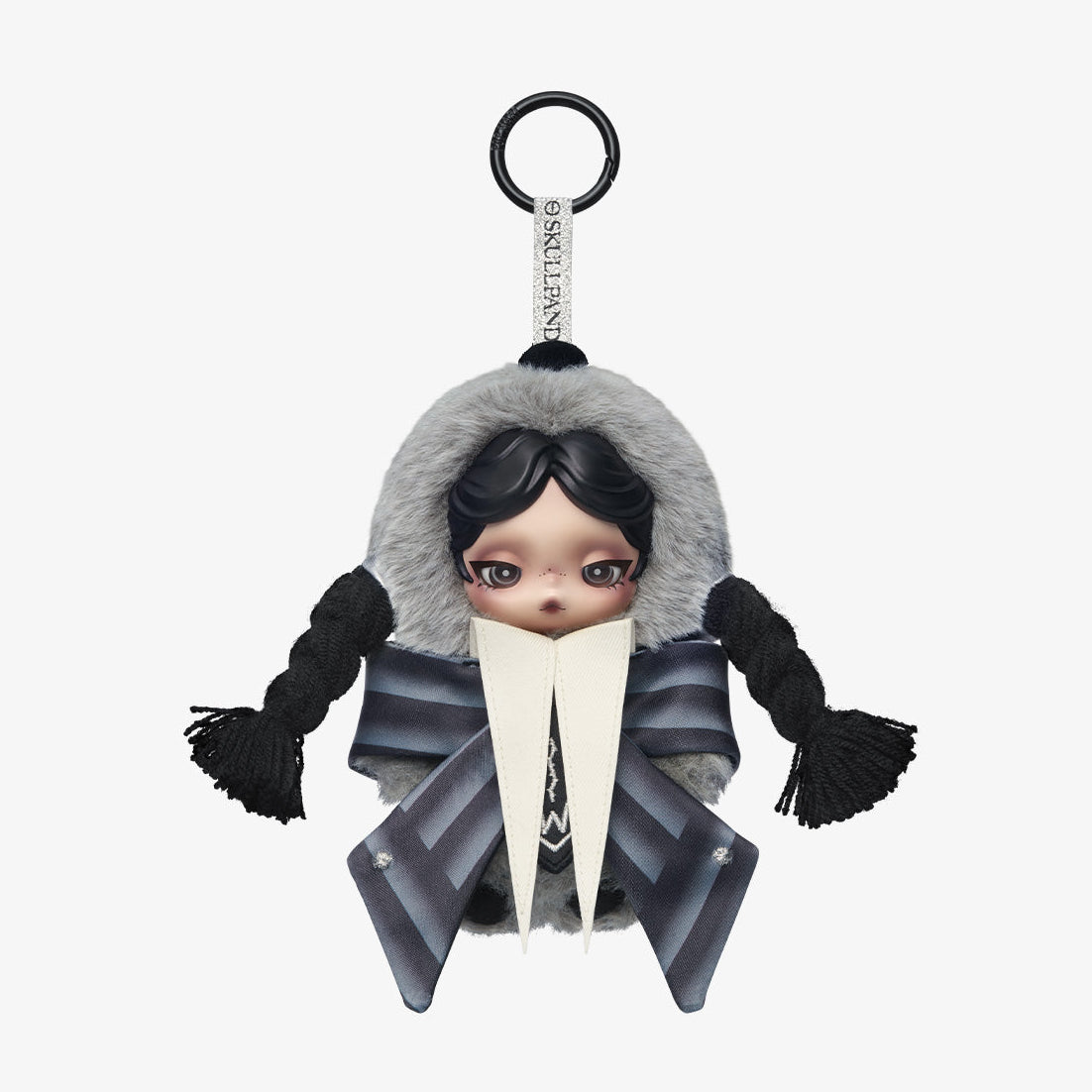 SKULLPANDA×Woensdag Pluche Hanger (Nevermore Academy Uniform Versie)