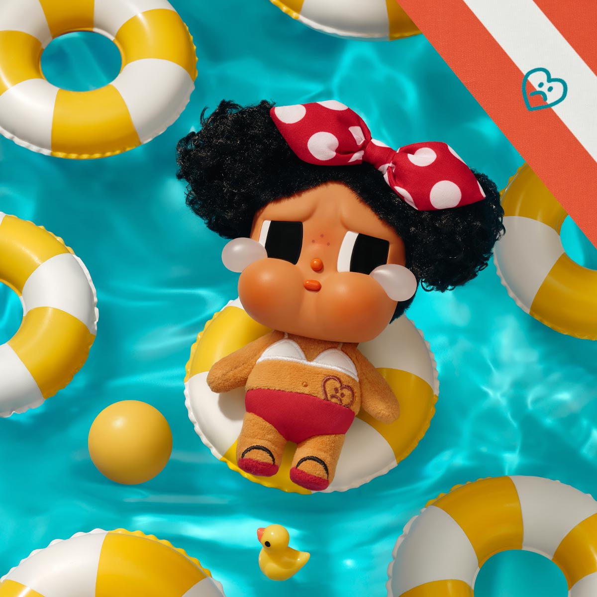 CRYBABY VACATION MODE ON ブラインドボックス CRYBABY Vacation Mode On Series-Vinyl Plush Pendant Blind Box