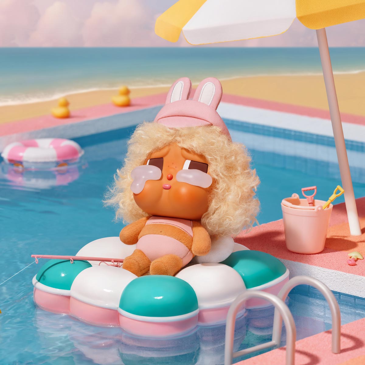 Peluche Vinyle CRYBABY Vacation Mode On Series