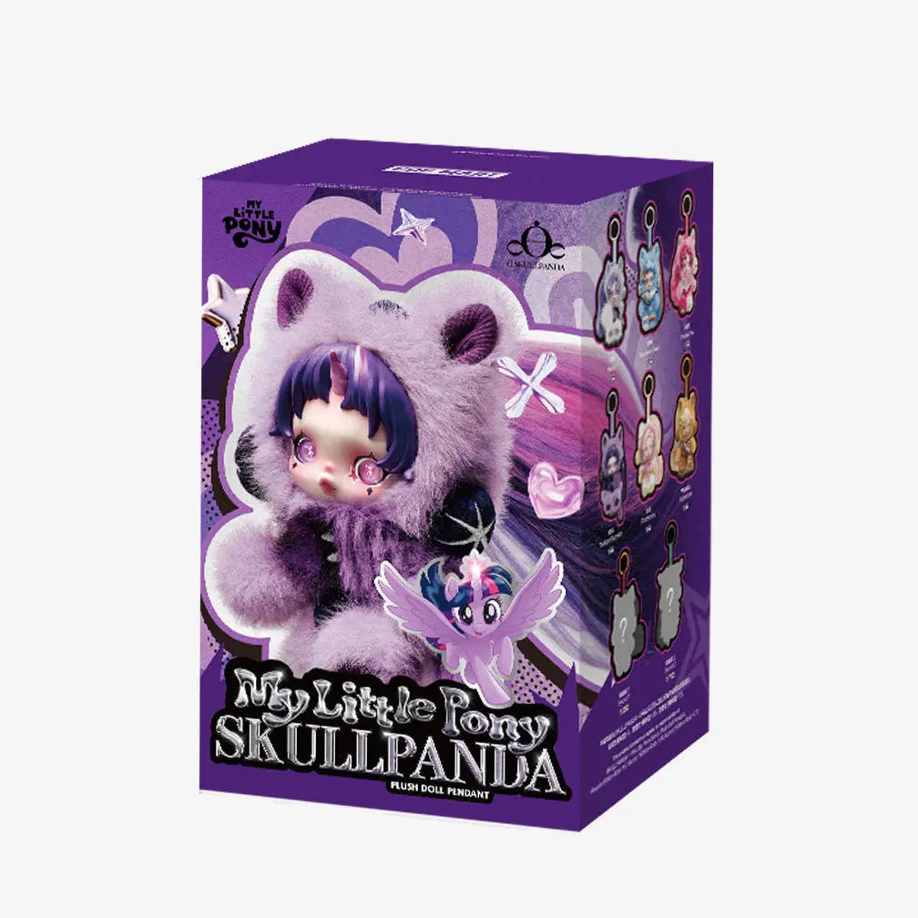 SKULLPANDA × My Little Pony Series Plush Pendant Blindbox