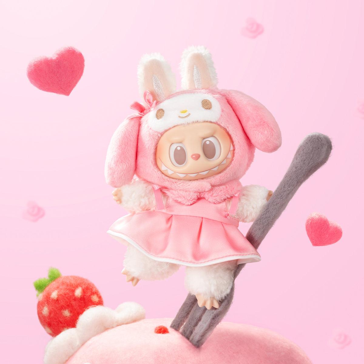 Labubu The Monsters x Hello Kitty and Friends Vinyl Plush Pendant Blind Box (PRE-ORDER)