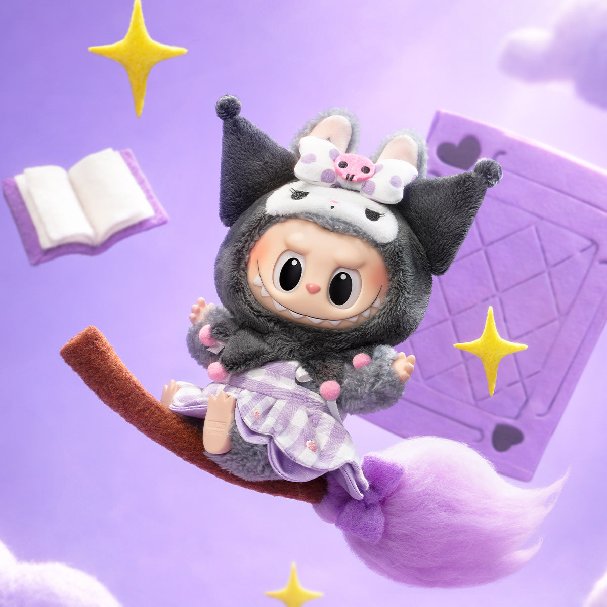 Labubu The Monsters x Hello Kitty and Friends Vinyl Plush Pendant Blind Box (PRE-ORDER)