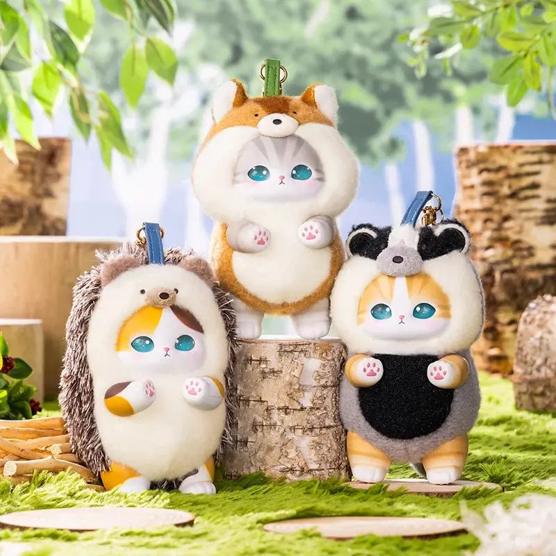 Mofusand Kiramekko Nordic Kittens Series Vinyl Plush Pendant Blindbox Kiramekko fifilandtoys