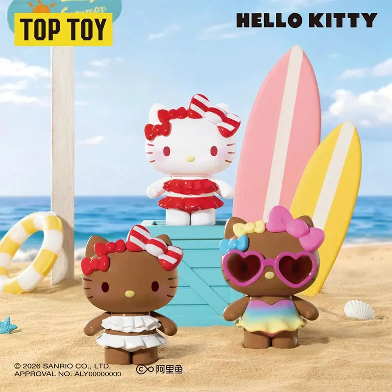 Hello Kitty Swimsuit Party Series Figures Surprise Bag TopToy fifilandtoys