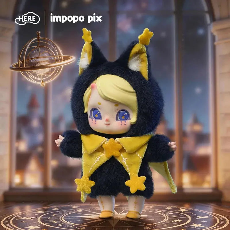 Impopo Pix Whispering Night Town Series Plush Pendant Blind Box (Copy) HERE Toys fifilandtoys
