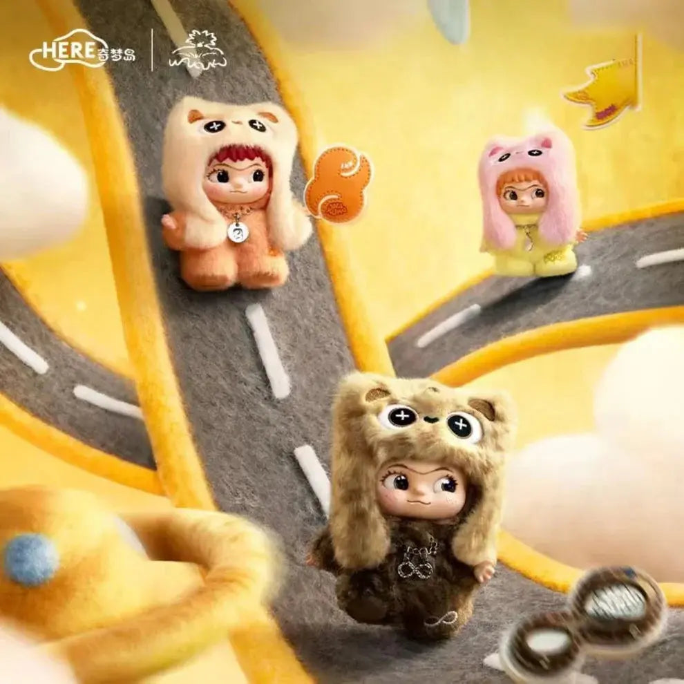 WAKUKU On a Roll Series Plush Dolls Blindbox HERE Toys