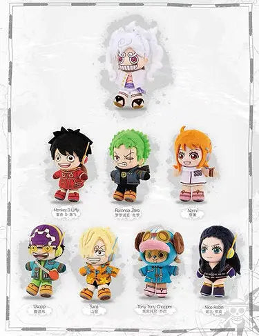 ONE PIECE Egghead Arc Series Plush Pendant Blind Box Eaki fifilandtoys