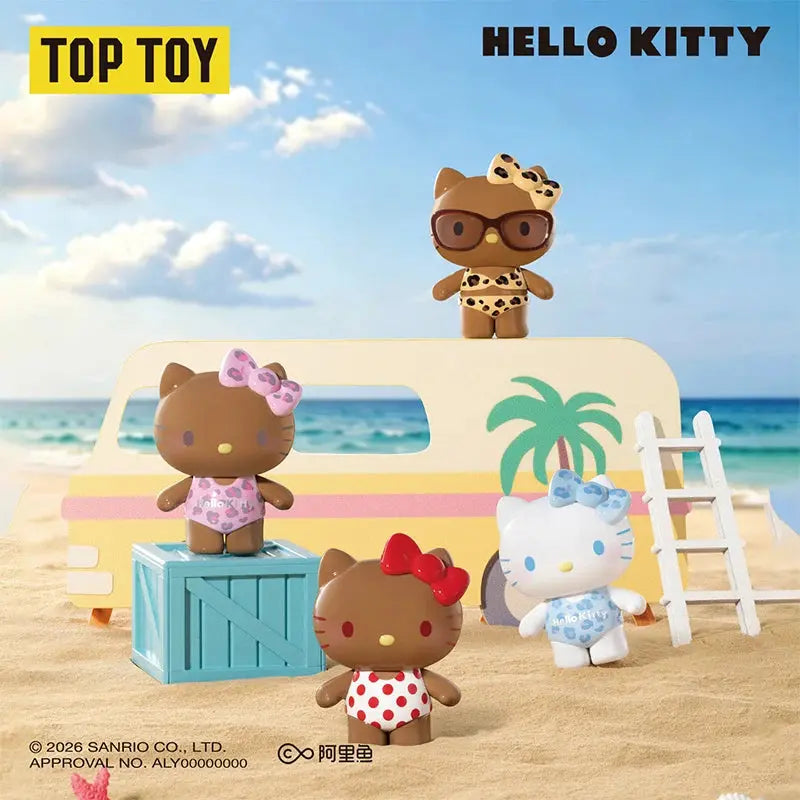 Hello Kitty Swimsuit Party Series Figures Surprise Bag TopToy fifilandtoys