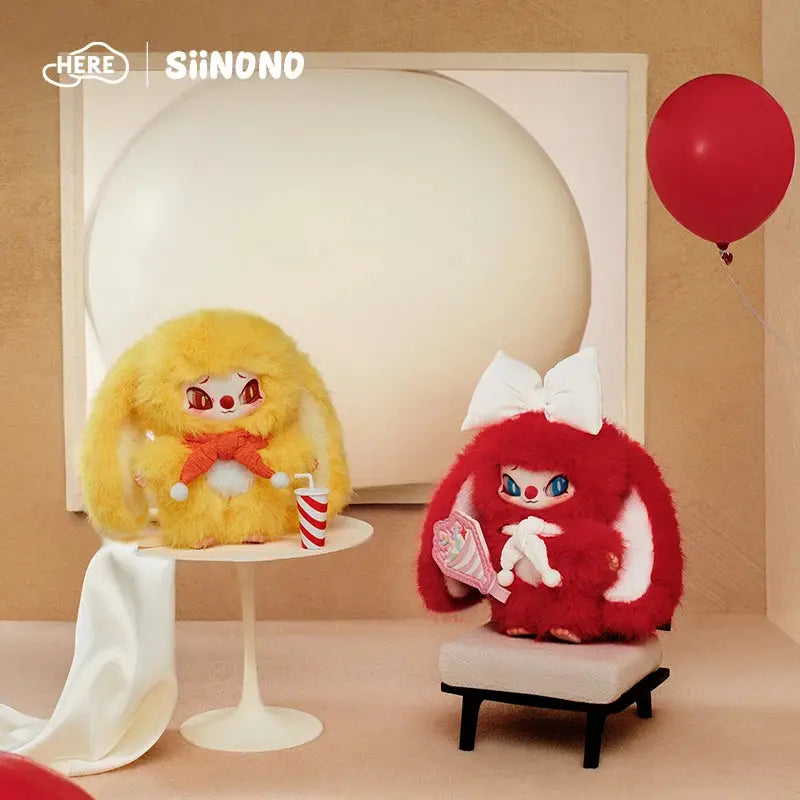 SiiNONO Hang A Mood Series Plush Pendant Blind Box HERE Toys fifilandtoys