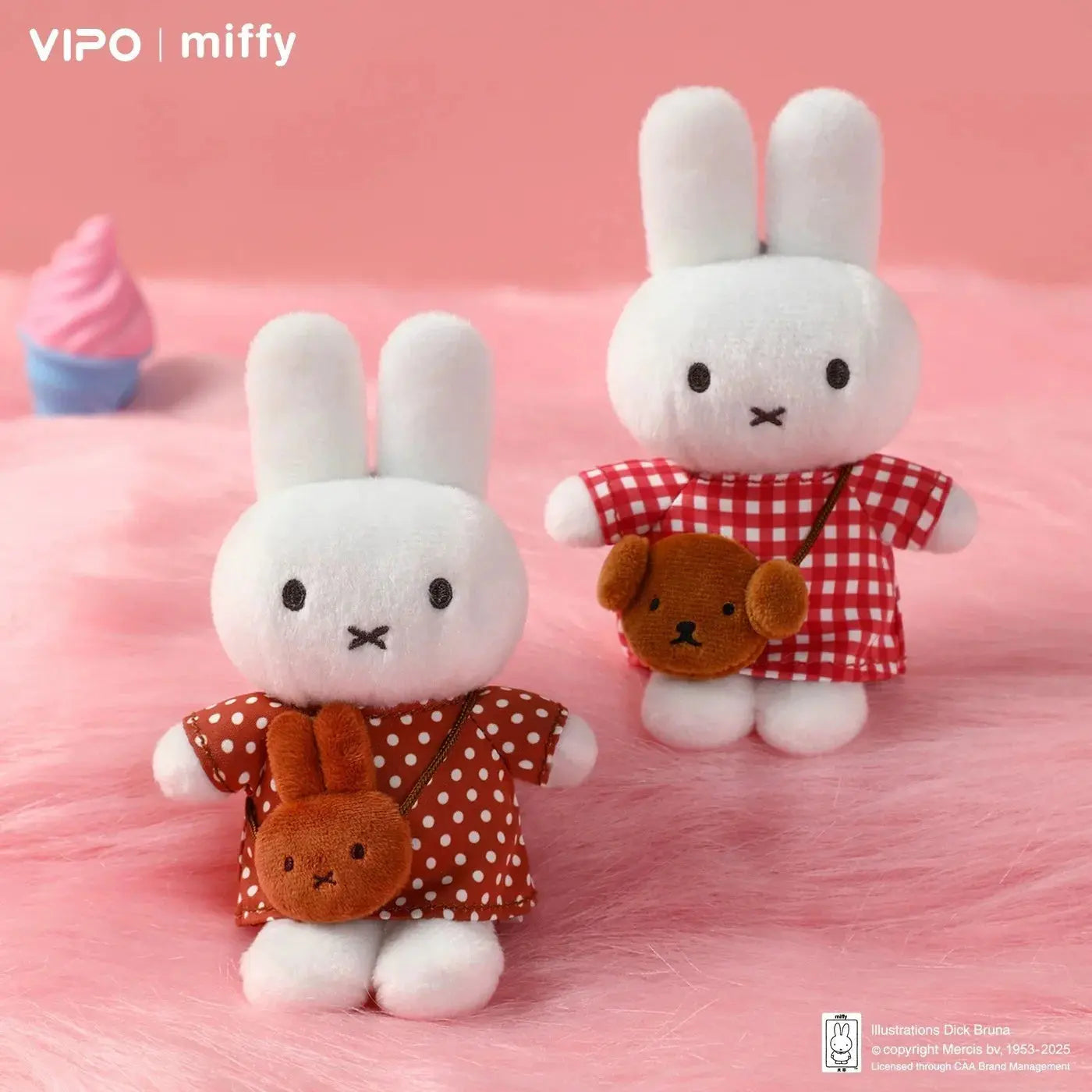 Miffy x Vipo Mini Bag Series Plush Dolls Blind Box | fifilandtoys Miffy x Vipo Mini Bag Series Plush Dolls Blind Box | fifilandtoys