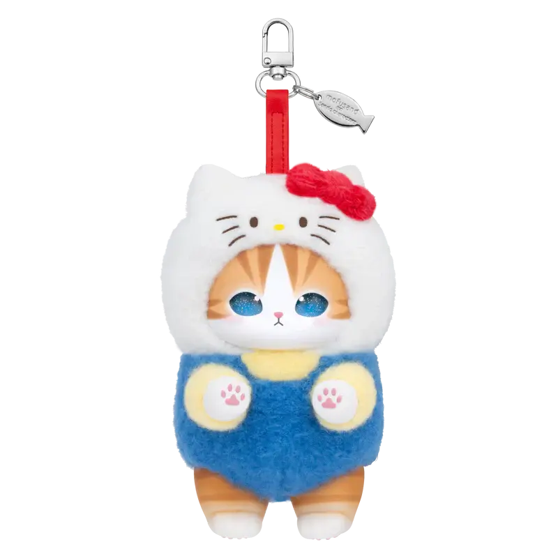 Mofusand X Sanrio Kiramekko Fluffy Kittens Vinyl Keychain Blind Box Kiramekko