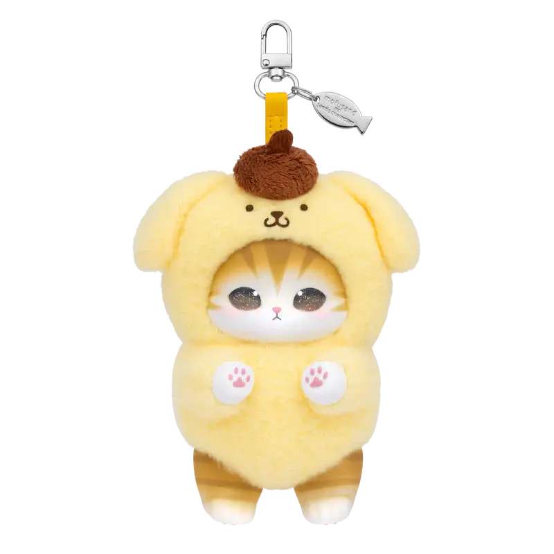 Mofusand X Sanrio Kiramekko Fluffy Kittens Vinyl Keychain Blind Box Kiramekko