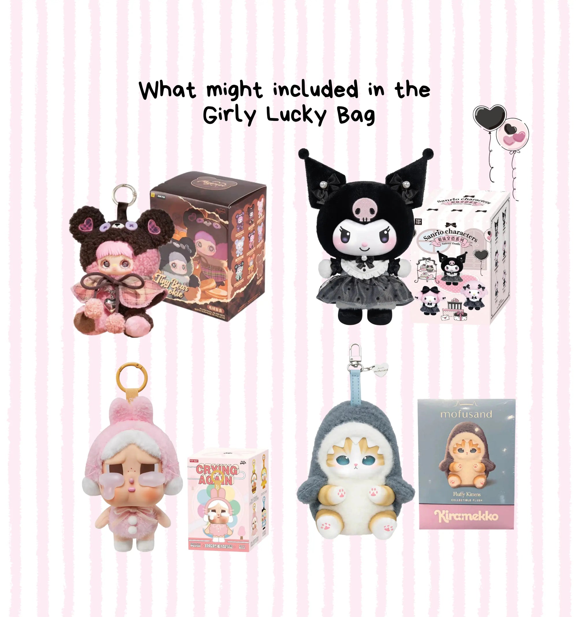 Kawaii Girly Blindbox Gift Lucky Bag fifilandtoys