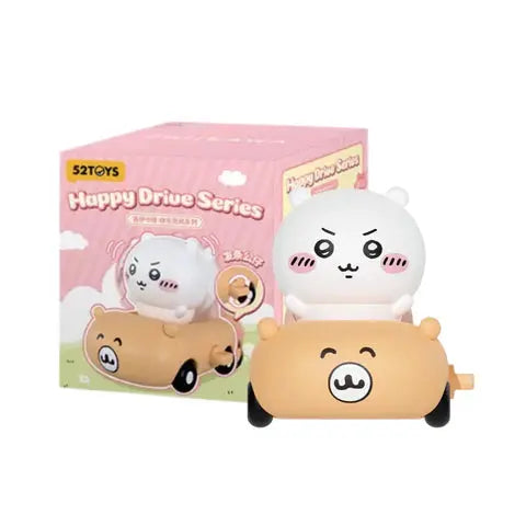 Chiikawa Happy Drive Wind-Up Car Blindbox 52Toys