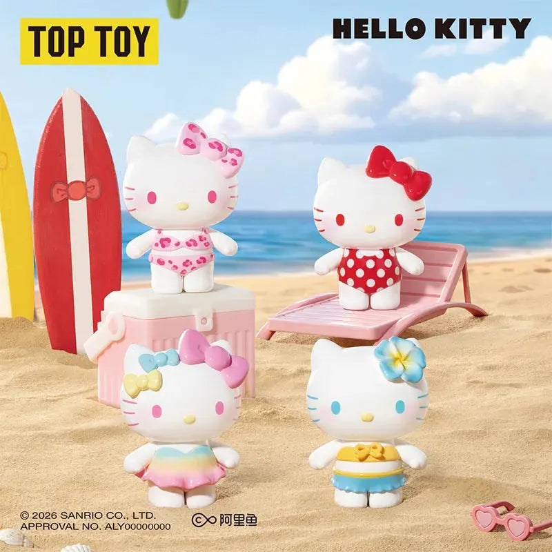 Hello Kitty Swimsuit Party Series Figures Surprise Bag TopToy fifilandtoys