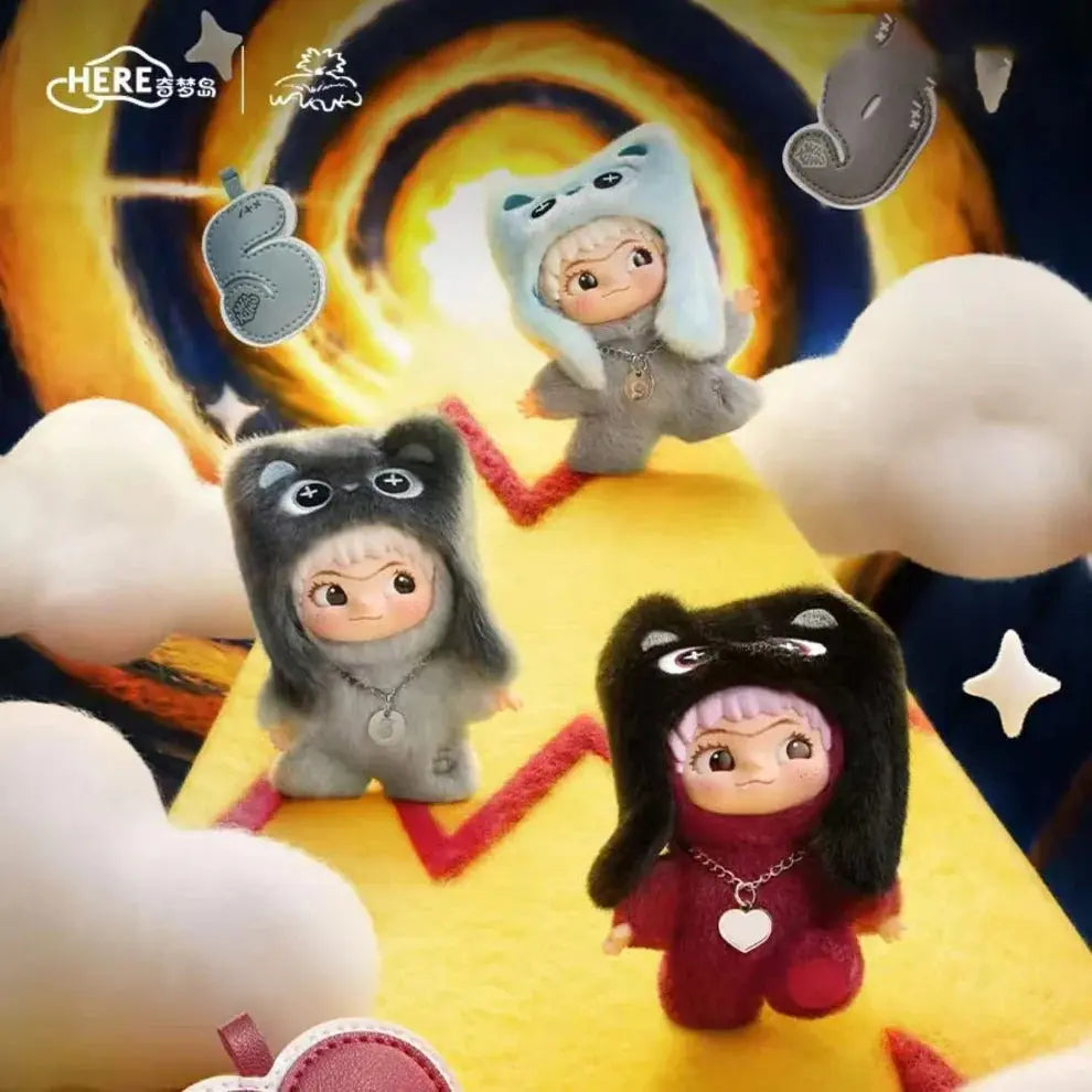 WAKUKU On a Roll Series Plush Dolls Blindbox HERE Toys
