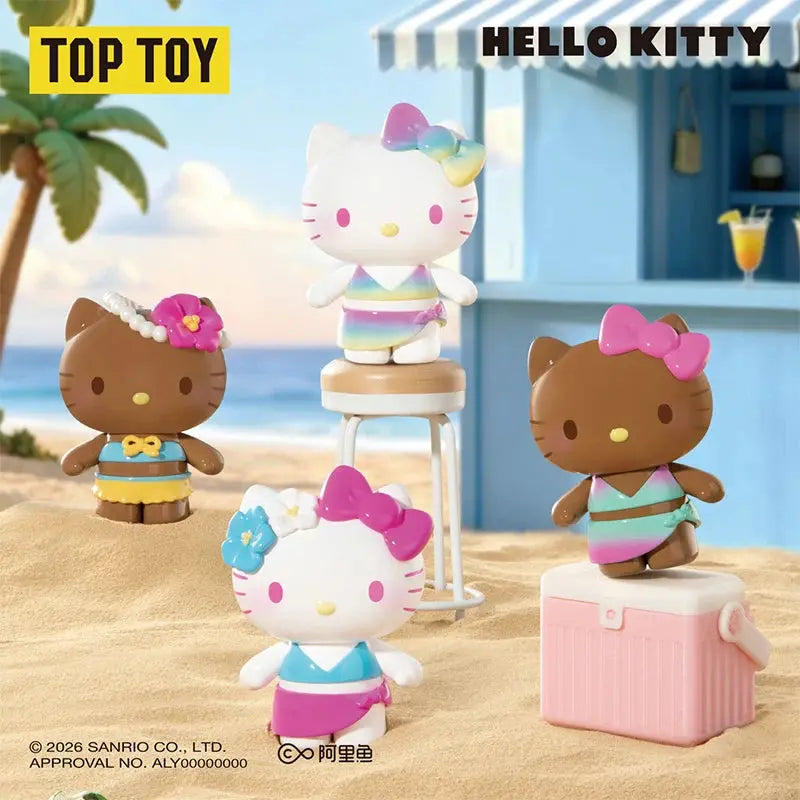 Hello Kitty Swimsuit Party Series Figures Surprise Bag TopToy fifilandtoys