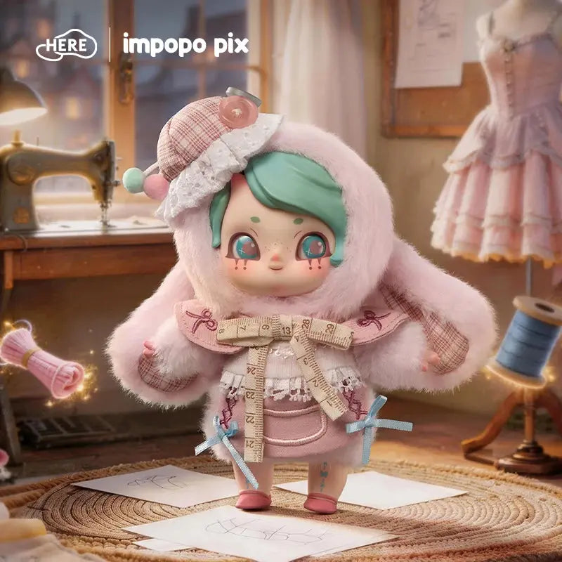 Impopo Pix Whispering Night Town Series Plush Pendant Blind Box (Copy) HERE Toys fifilandtoys