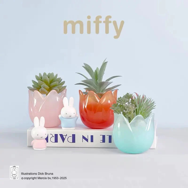 ChocoTeddy x Miffy and her Tulips Decorative Series Blind Box