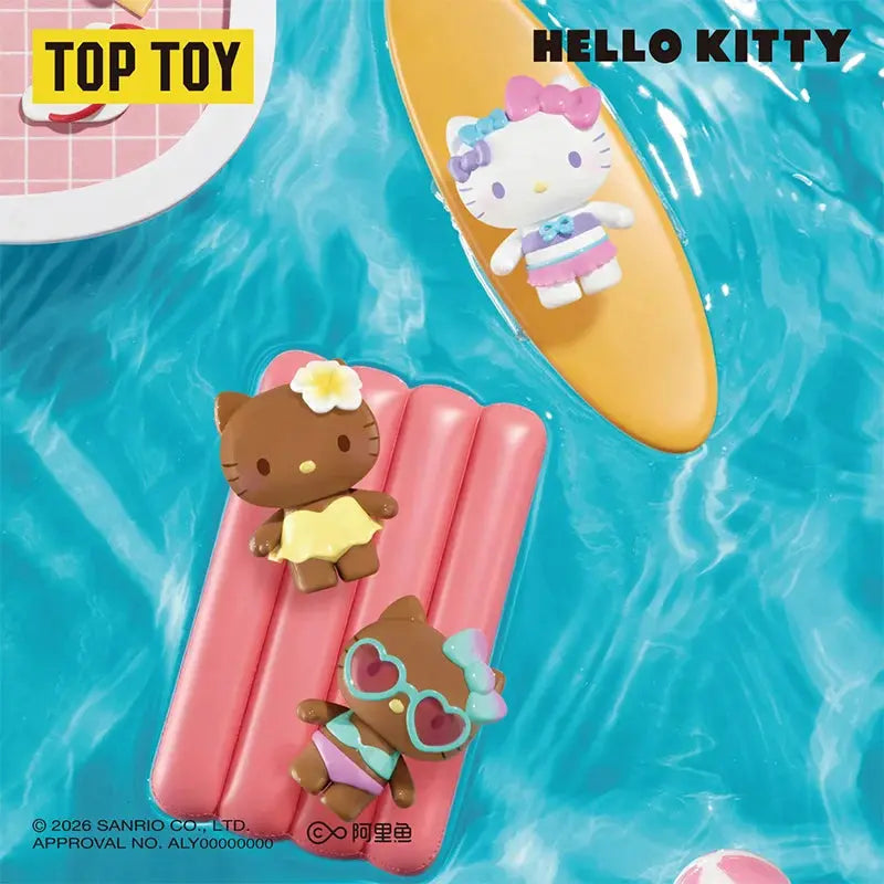 Hello Kitty Swimsuit Party Series Figures Surprise Bag TopToy fifilandtoys