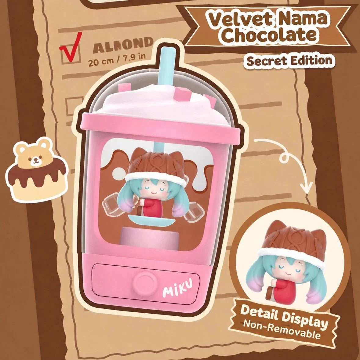 Hatsune Miku Chocolate Cup Series Light-Activated Swing Blindbox TopToy fifilandtoys