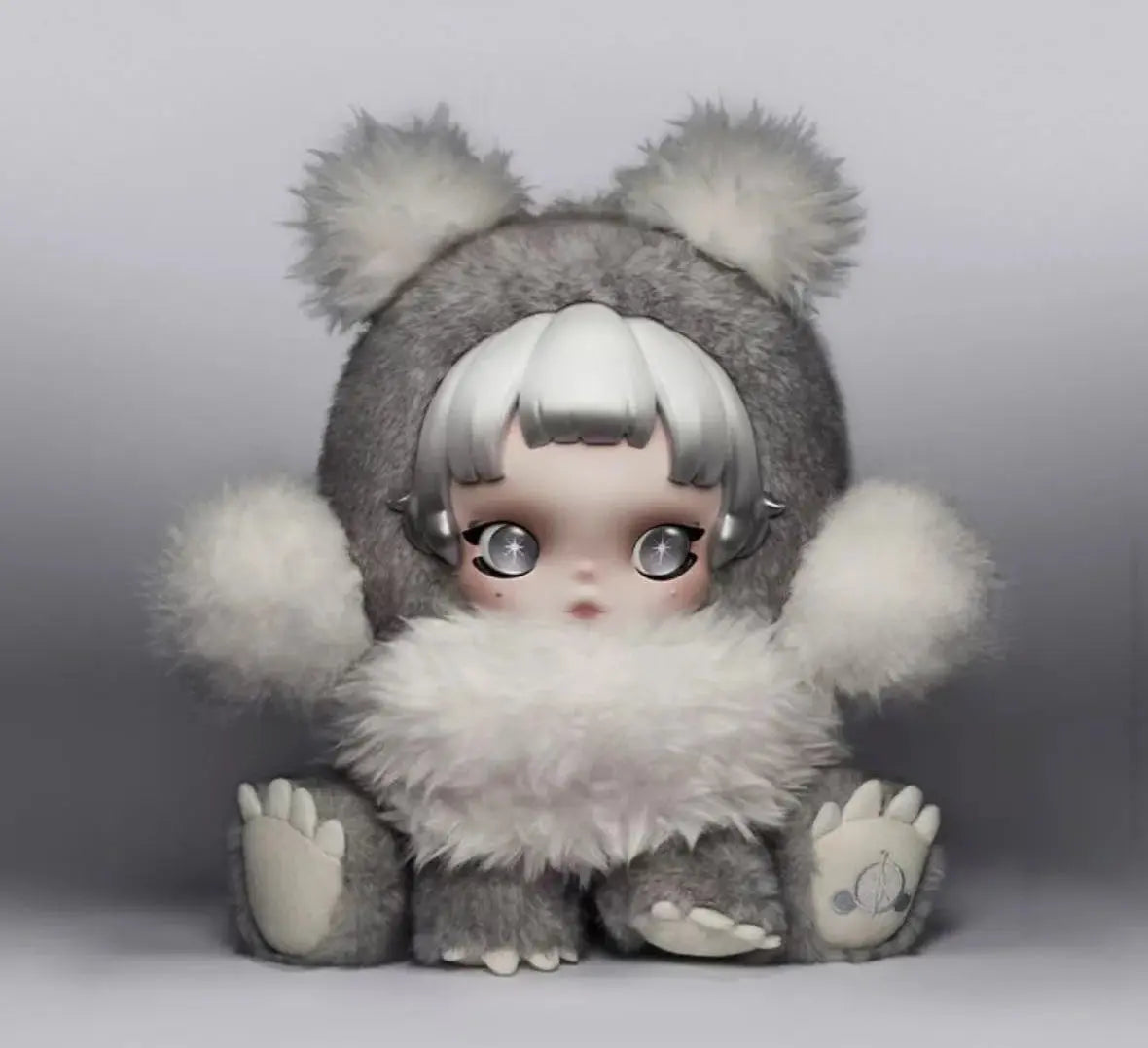 SKULLPANDA Punk Panda Plush Doll (PRE-ORDER) Popmart