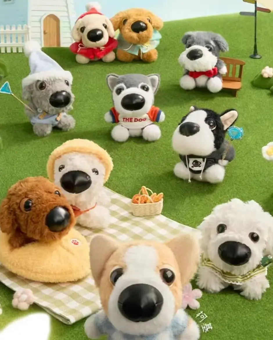 DOGGY OOTD Series Plush Pendant Blind Box THE DOG fifilandtoys