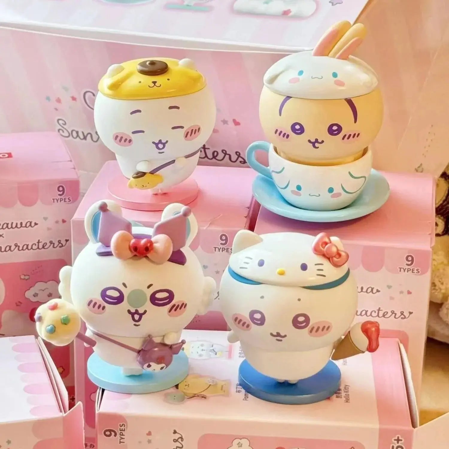 Chiikawa x Sanrio MINISO Figure Collection Blindbox Chiikawa