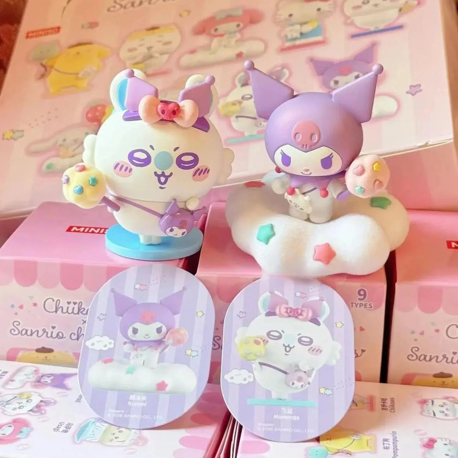 Chiikawa x Sanrio MINISO Figure Collection Blindbox Chiikawa