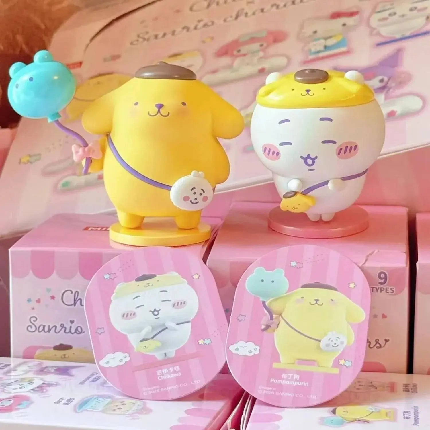 Chiikawa x Sanrio MINISO Figure Collection Blindbox Chiikawa