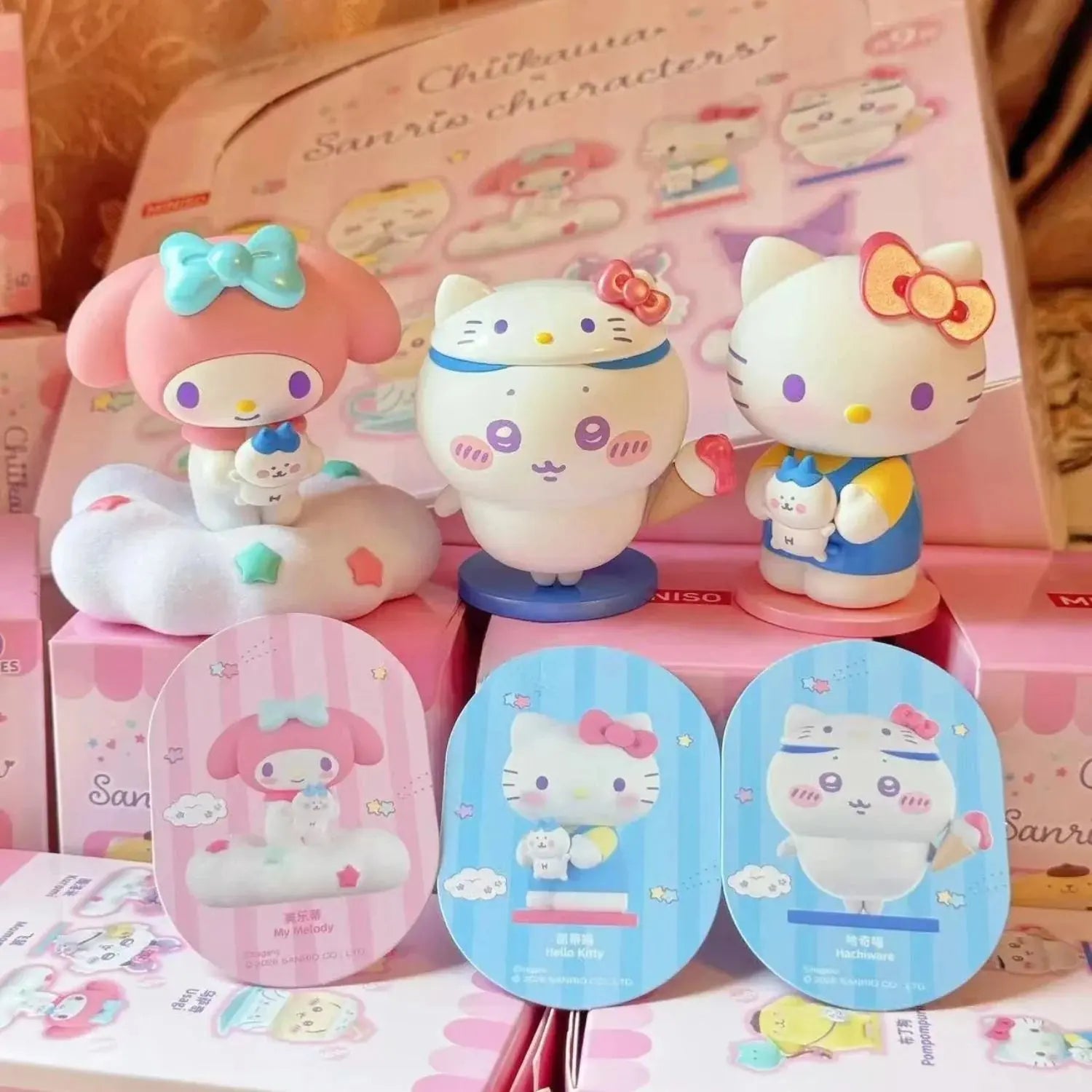 Chiikawa x Sanrio MINISO Figure Collection Blindbox Chiikawa