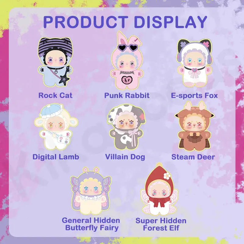 LOVELY EMMA Punk Era Series Blind Box Yanchuang Culture