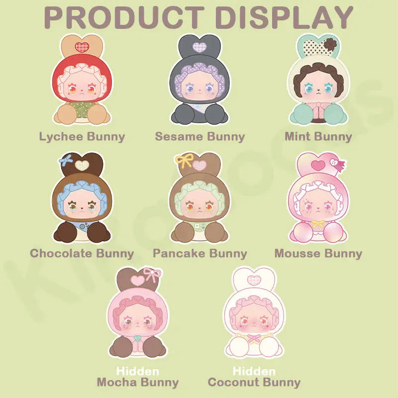 Lovely Emma Sweet Treat Bunnies Series Plush Blind Box Yanchuang Culture