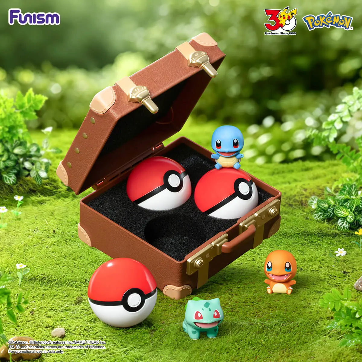 Pokemon 30th Anniversary First Partners Series Figure Blind Box Funism fifilandtoys
