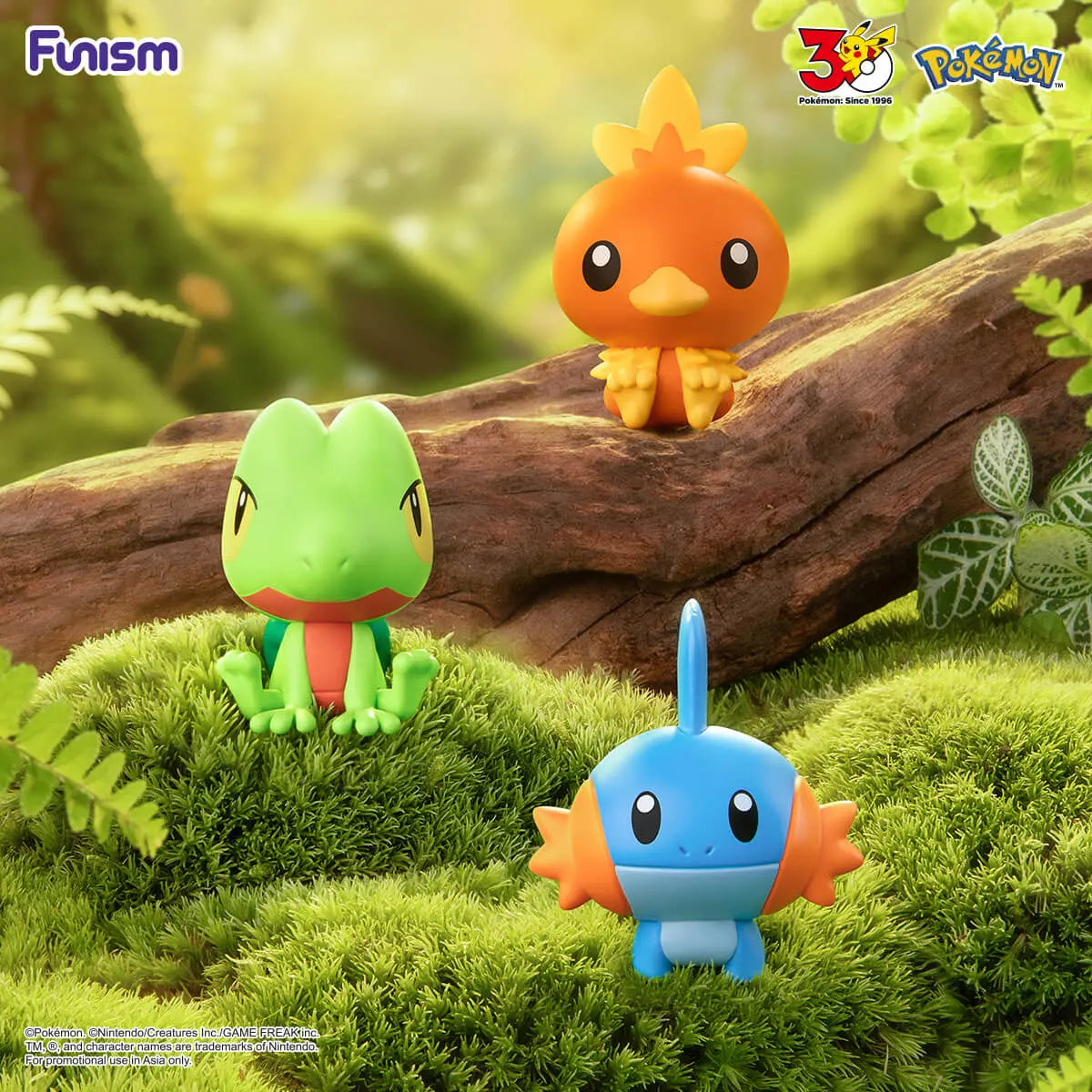 Pokemon 30th Anniversary First Partners Series Figure Blind Box Funism fifilandtoys