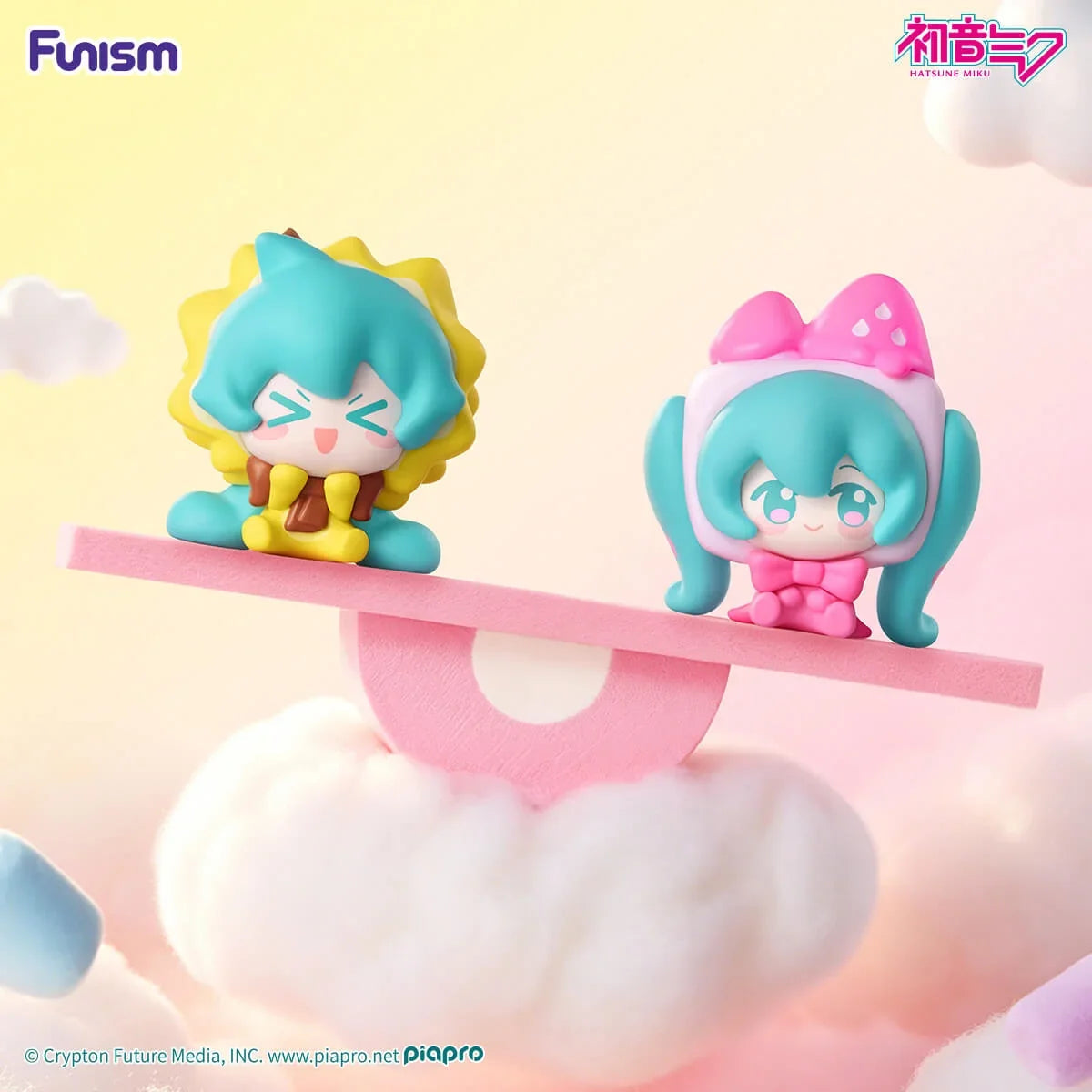 Hatsune Miku Fruit Candy Series Q face Mini Figure Blindbox Funism fifilandtoys