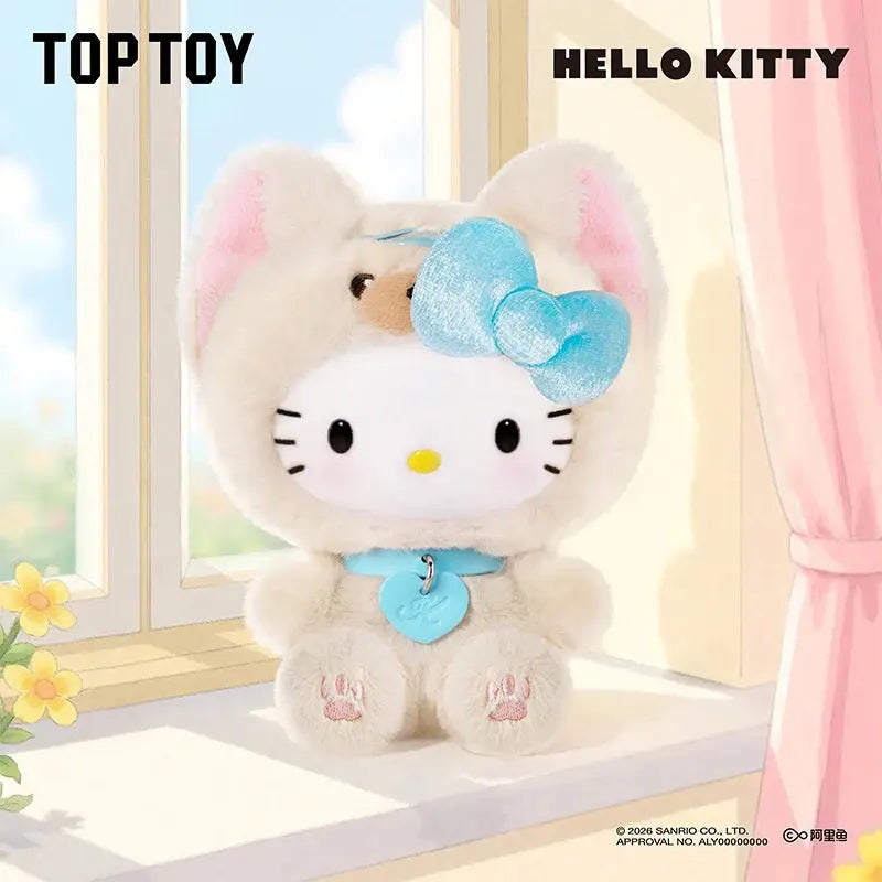Hello Kitty Puppy Party Series Plushie Keychain Blindbox TopToy fifilandtoys